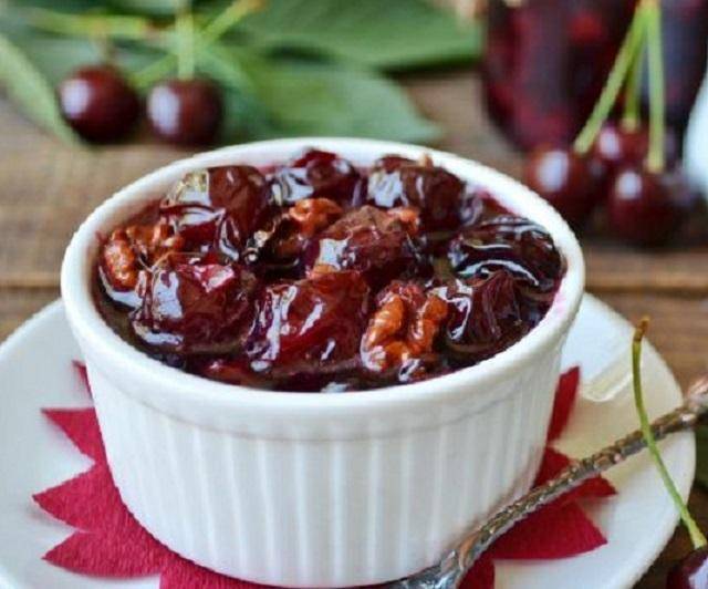 Варенье из черешни на зиму — 10 рецептов густого варенья с цельными ягодами