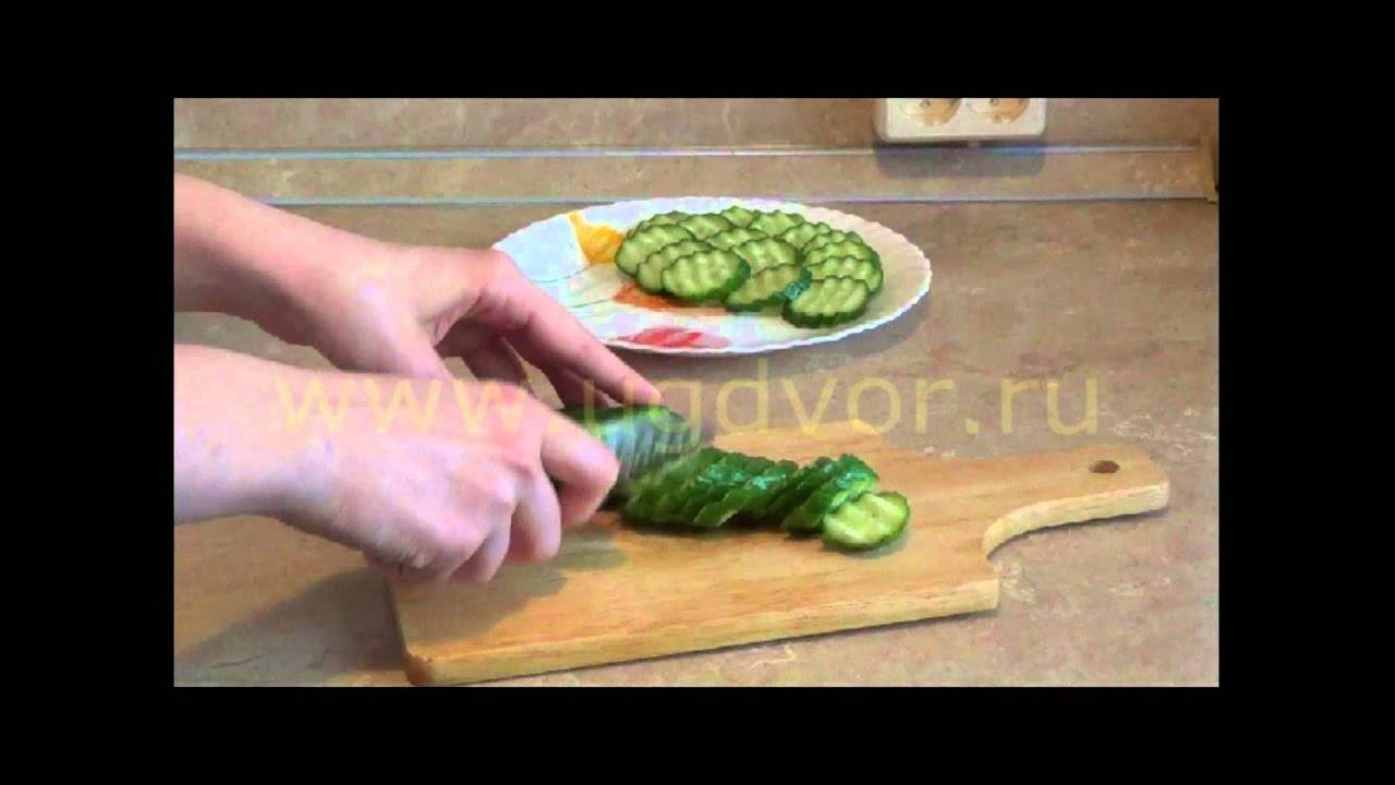 Набор ножей для фигурной нарезки овощей и фруктов, цена, видео
