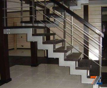 Металлические лестницы и их применение в частном строительстве