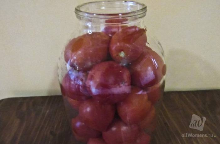 Пошаговый рецепт приготовления помидор в яблочном соке на зиму