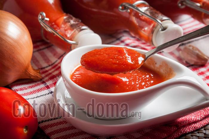 Томатный соус на зиму в домашних условиях, рецепты томатного соуса