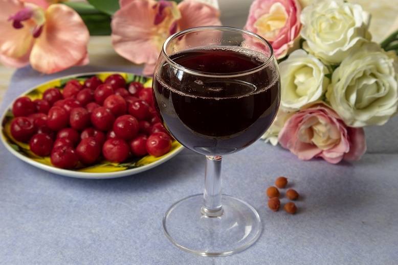 Вино из черешни в домашних условиях простой рецепт с косточками