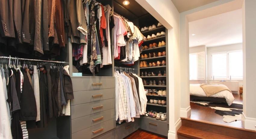 Дизайн гардеробной комнаты с учетом оптимального размещения сезонной одежды и обуви