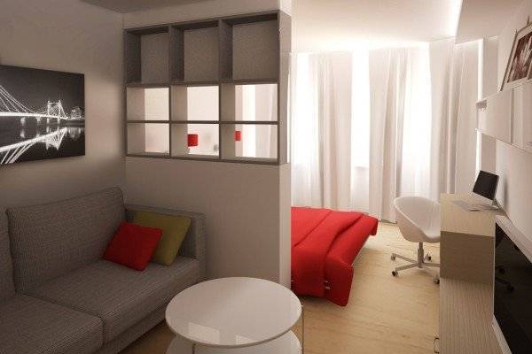 Дизайн гостиной спальни - фото современных идей оформления