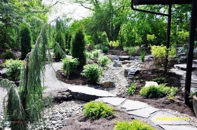 Сухой ручей в ландшафтном дизайне: как создать красоту и гармонию на садовом участке