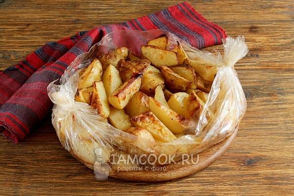Картофель по-деревенски — 4 пошаговых фото в рецепте