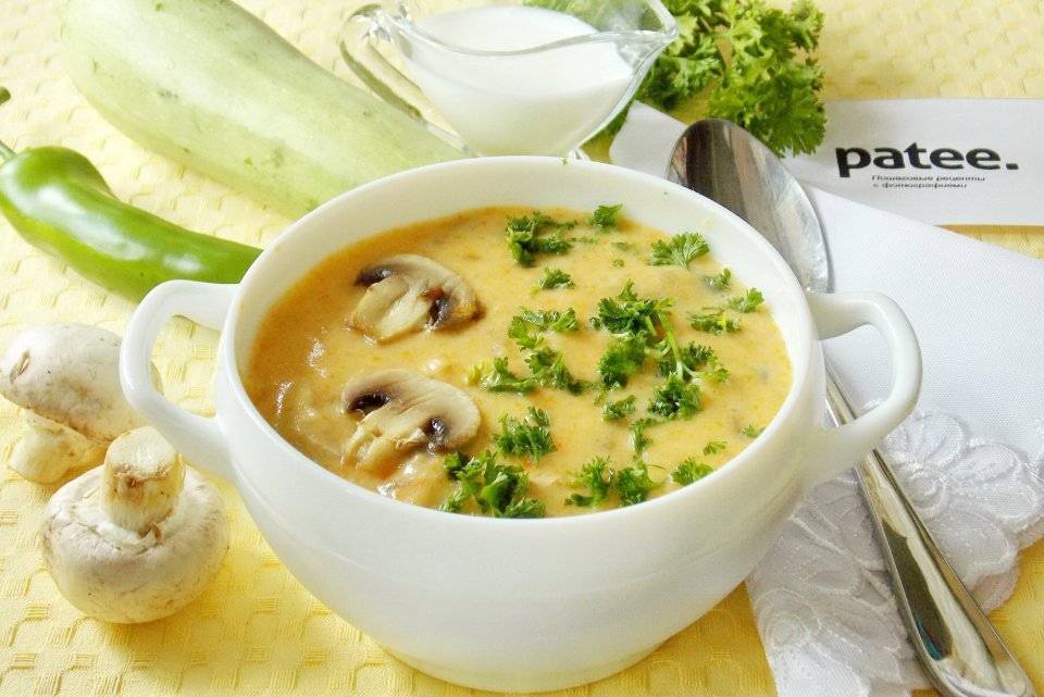 Тонкости приготовления сырного супа с грибами