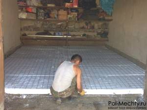 Как своими руками выровнять бетонные полы в гараже