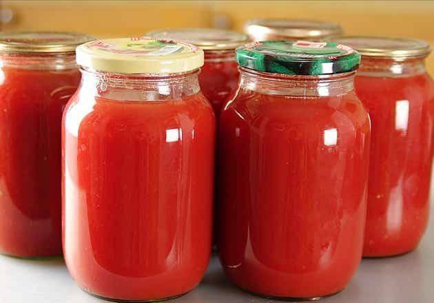 По какому рецепту сделать томатный сок на зиму, имея только сито?