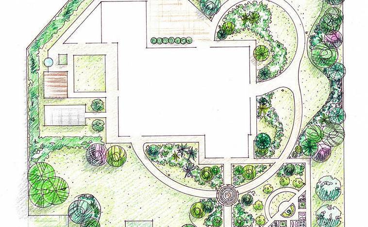 Садовые фонтаны: идеи для ландшафтного дизайна и стильного оформления участка (95 фото)