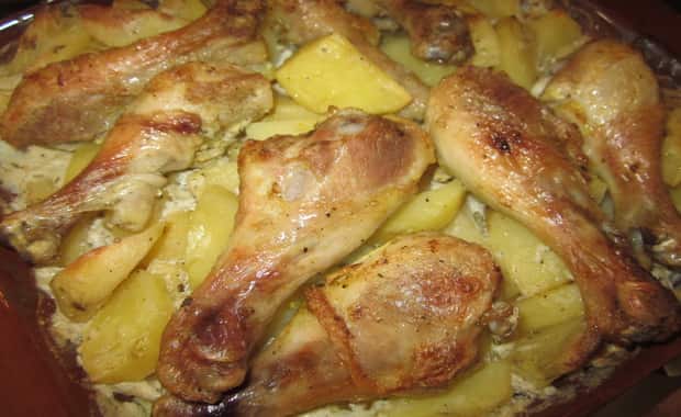 Пирог с курицей и картошкой в духовке: рецепт приготовления блюда с фото