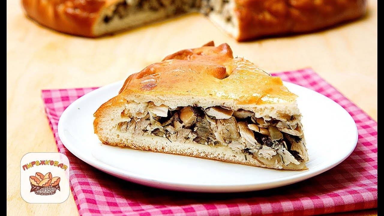 Готовим пирог с картошкой и грибами в духовке (и не только) – 8 пошаговых рецептов