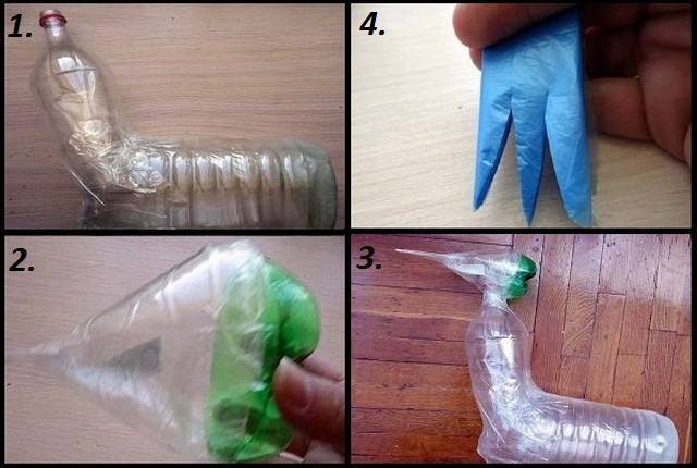 Пошаговая инструкция изготовления поросенка из пластиковой бутылки