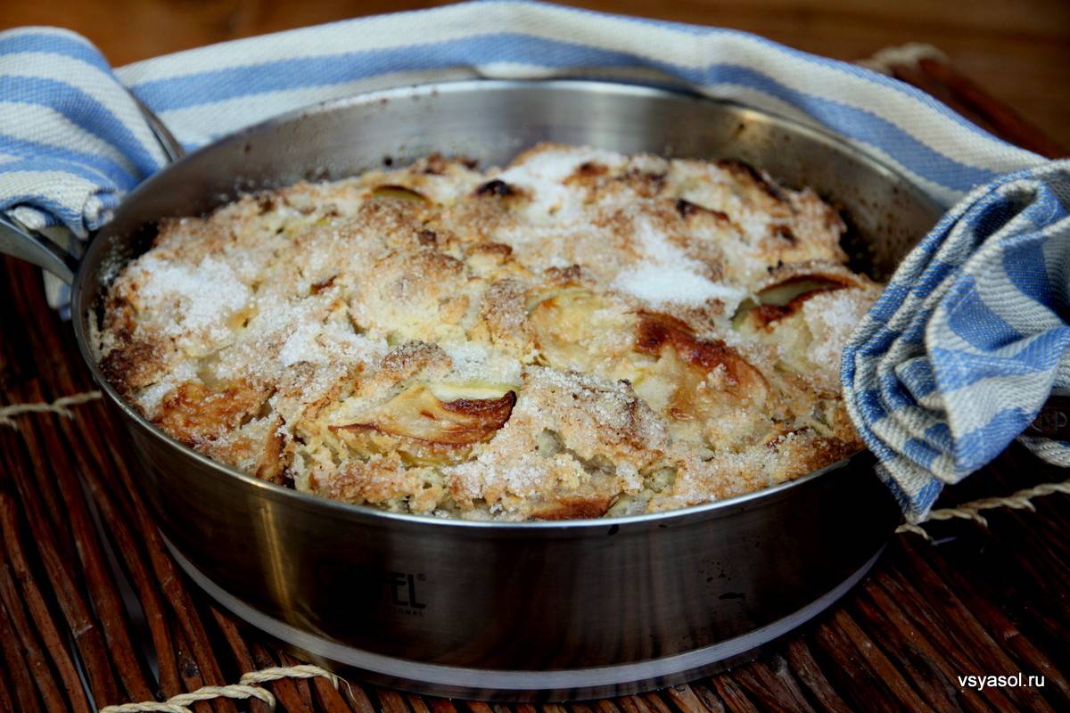 Бабушкин деревенский пирог — очень вкусный рецепт с овощами и картофельным тестом