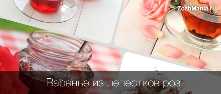 Что можно приготовить из лепестков роз – рецепты варенья, вина, настоек