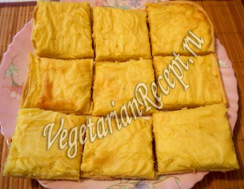 Бабушкин деревенский пирог — очень вкусный рецепт с овощами и картофельным тестом
