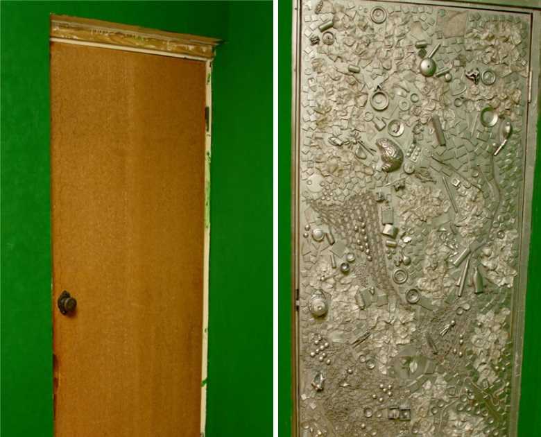 Какие существуют способы декорирования межкомнатной советской двери?