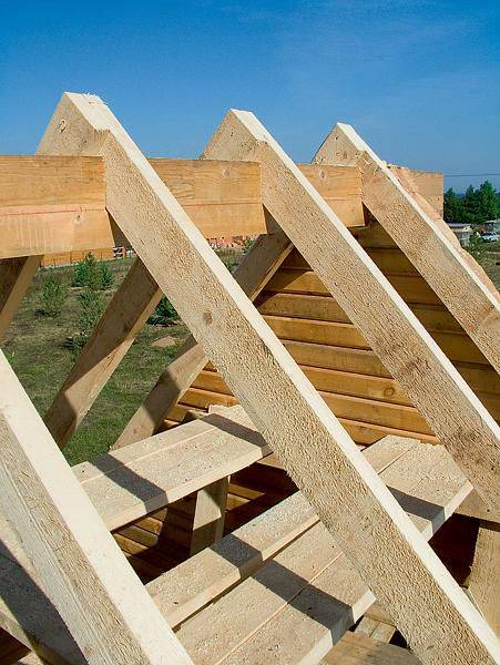 Двускатная крыша – пошаговое руководство по основным этапам строительства (95 фото)