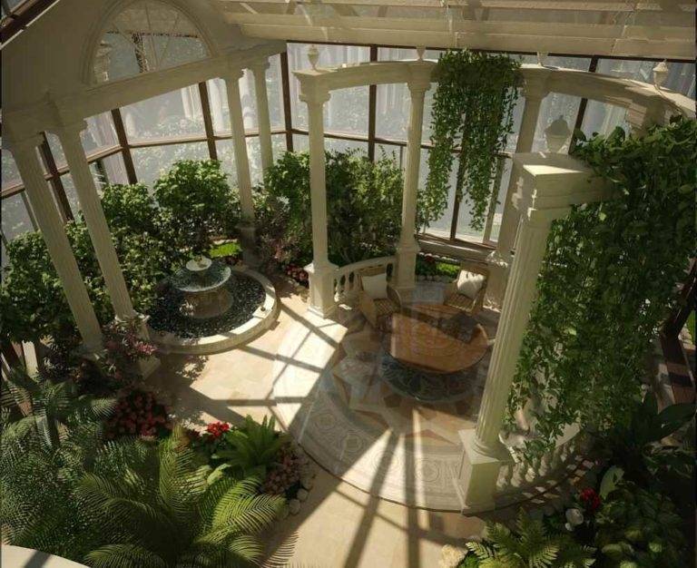 Зимний сад в квартире: оранжерея для души