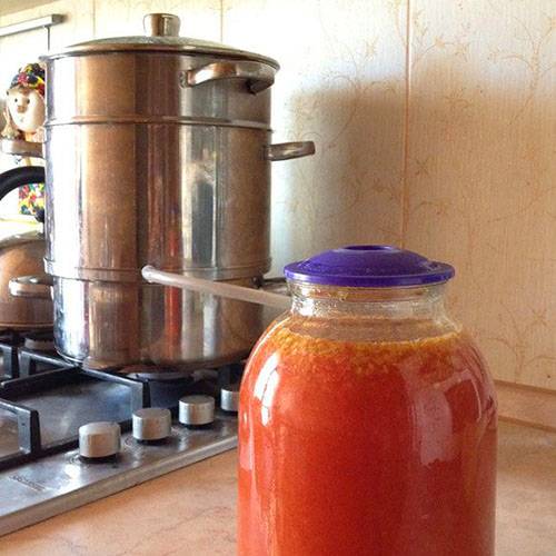 Сок томатный через соковыжималку на зиму: быстрые и простые рецепты