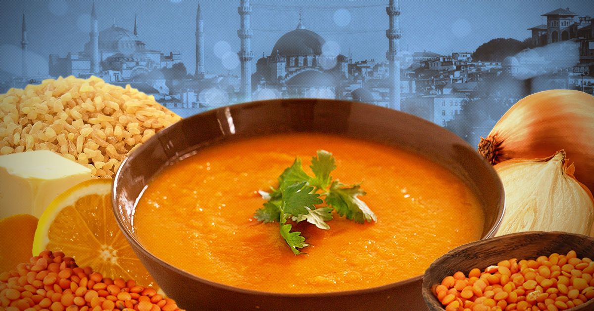 Суп чечевичный по-турецки
