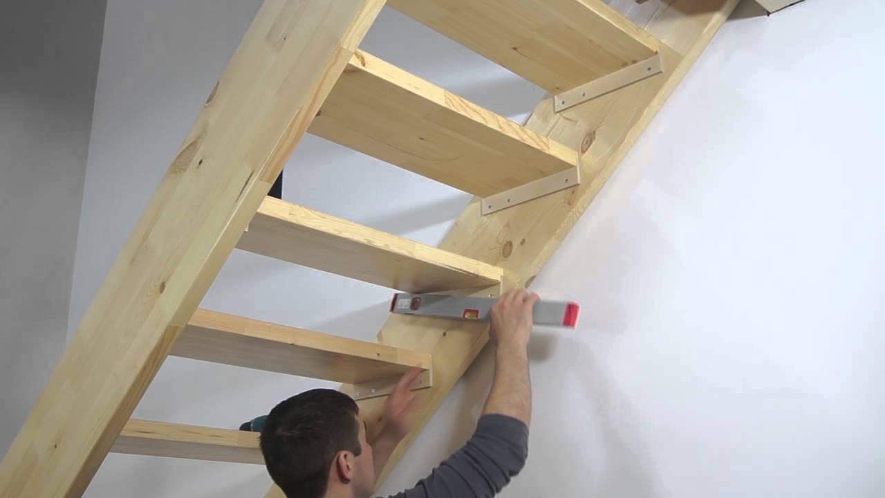 Делаем приставную деревянную лестницу своими руками по чертежам