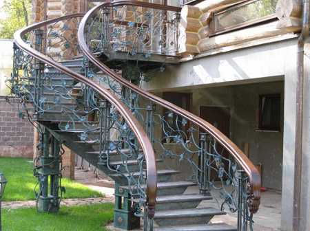 Изготовление металлических лестниц: расчет нагрузки и габаритов. обшивка ступеней деревом и устройство ограждений