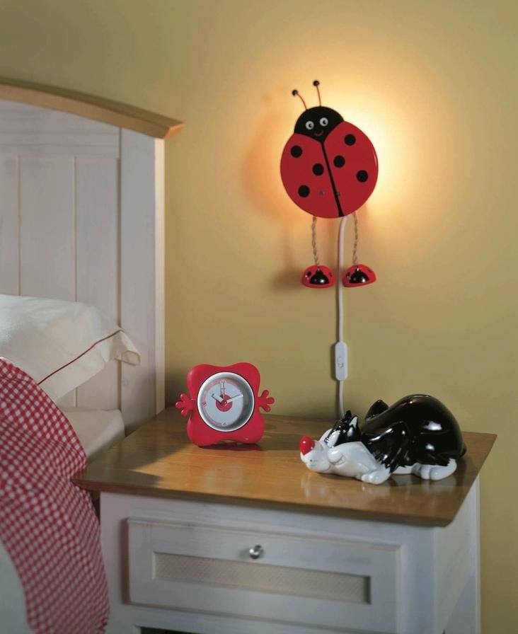 Как выбрать ночную лампу для детской комнаты