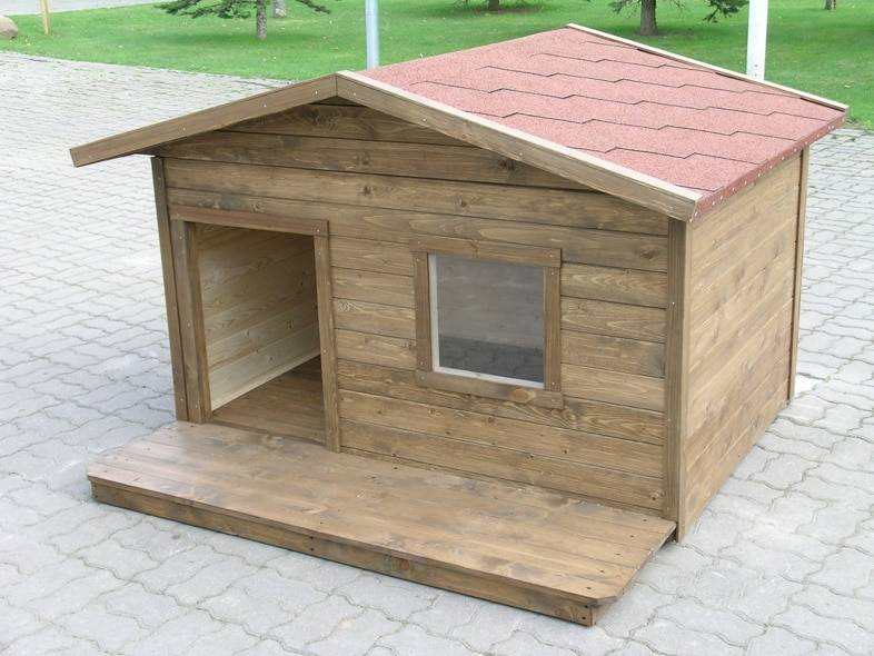 Будка для собаки своими руками: строим каркасную утепленную конструкцию