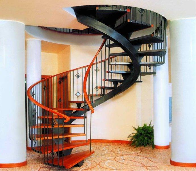 Особенности современных металлических лестниц для дома: изготовление и отделка