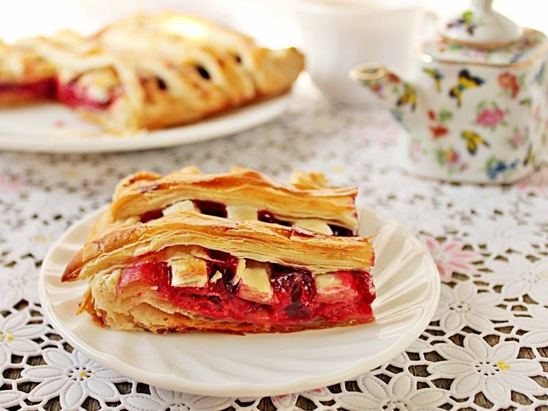 Пирог с замороженными ягодами: 15 домашних рецептов