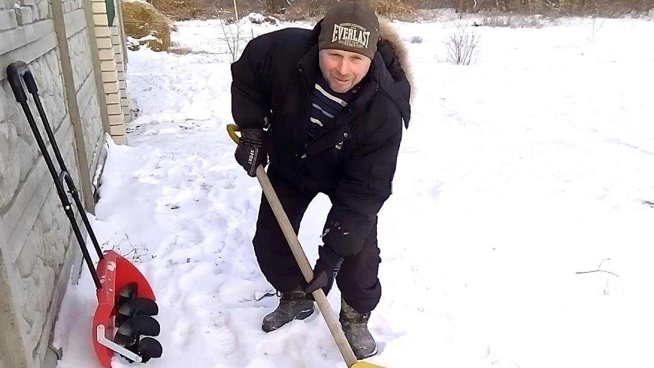 Супер-лопата для уборки снега