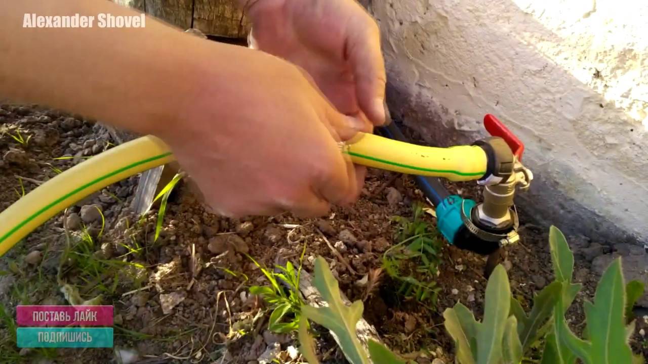 Забота дачника о своих растениях — автоматический полив грядок