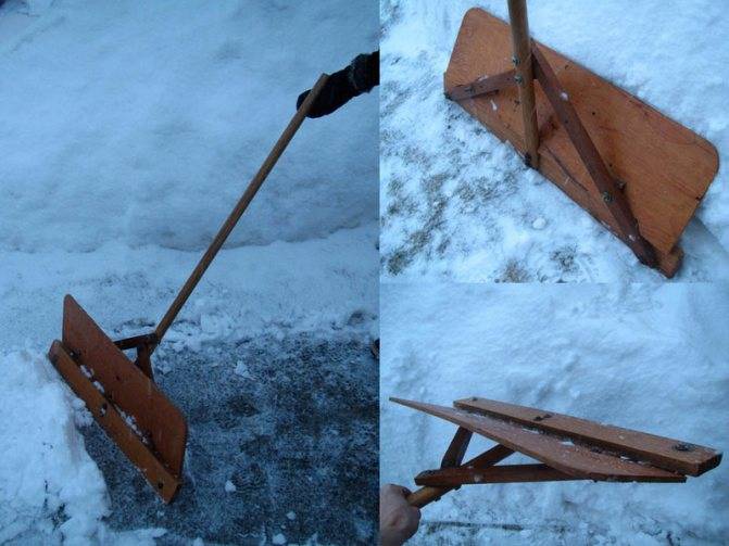 Самостоятельное изготовление снегоуборочной лопаты