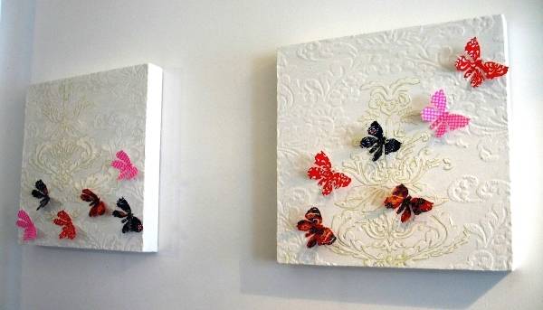 Бабочки на стену: 5 мастер-классов