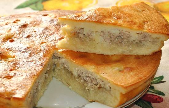 Пирог с курицей и картошкой в духовке: рецепт приготовления блюда с фото