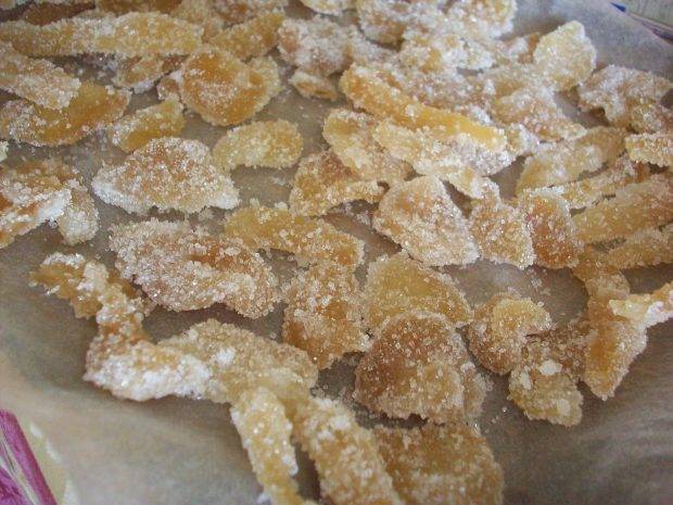 Засахаренный имбирь — цукаты из имбиря с апельсином
