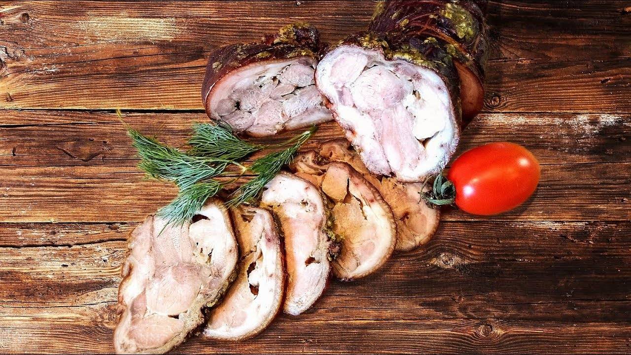 Как приготовить рулет из свиной рульки