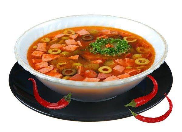 Рецепт суп солянка рецепт с фото пошагово