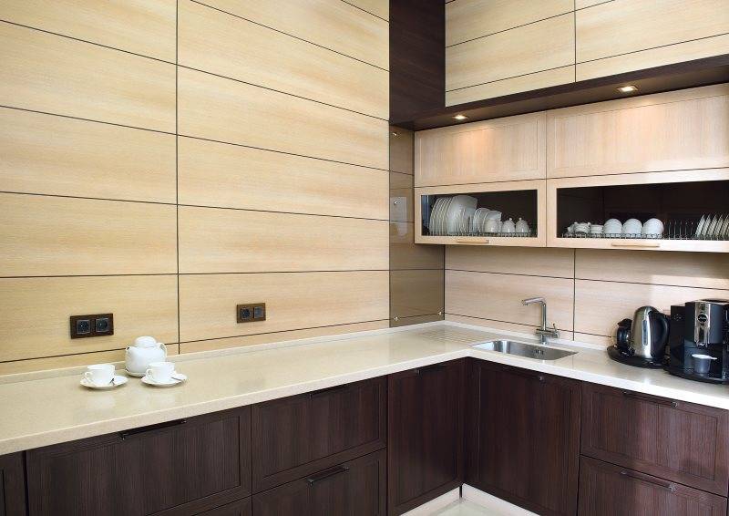 Применение пвх панелей для кухонного фартука – эстетичный вид, легкость установки и доступная цена
