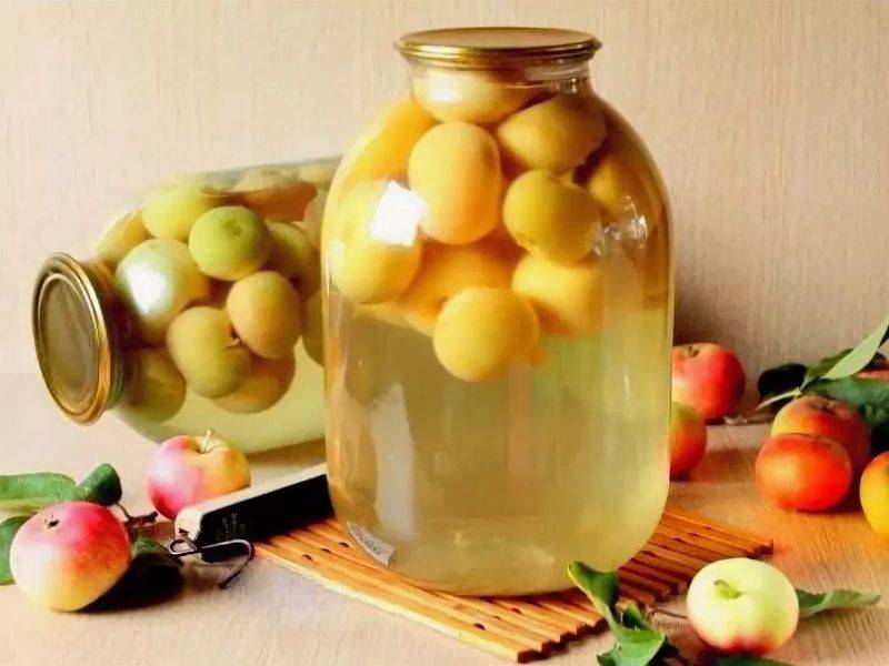 Яблочно-грушевый компот на зиму. витамины в банке: компот из яблок и груш на зиму