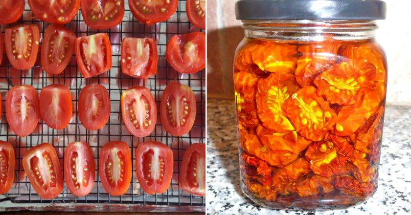 Вяленые помидоры в духовке — только домашние рецепты
