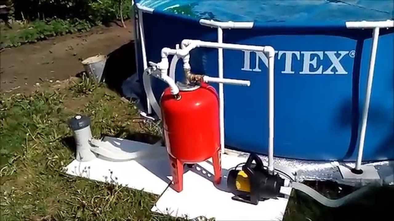 Как работает песочный фильтр насос для бассейна