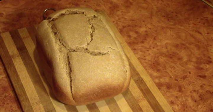 Пшенично-ржаной хлеб в духовке