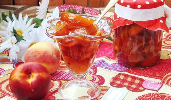 Варенье из персиков «пятиминутка»