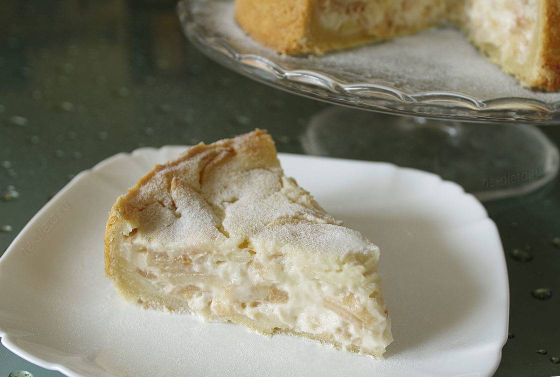 Цветаевский яблочный пирог - 5 пошаговых рецептов с фото