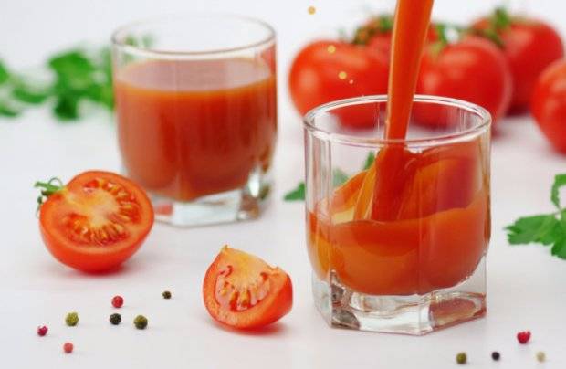 Как правильно пить томатный сок при похудении