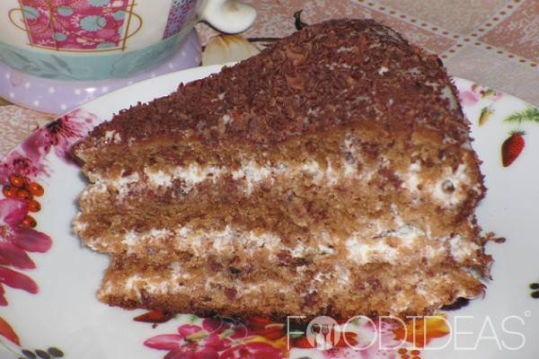 Торт «трухлявый пень»  пошаговый классический рецепт с фото и видео