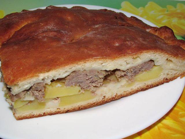 Пирог с курицей и картошкой в духовке - 5 пошаговых рецептов с фото