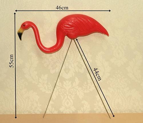 Фигурки фламинго из китая — декорации для сада